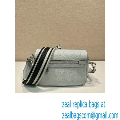 prada shoulder bag in grained calfskin 1bd332 gray 2023