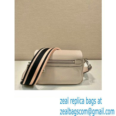 prada shoulder bag in grained calfskin 1bd332 light pink 2023