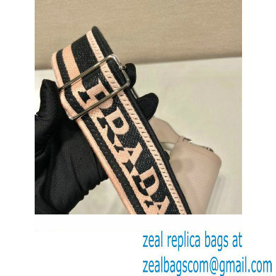 prada shoulder bag in grained calfskin 1bd332 light pink 2023