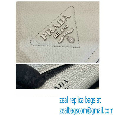prada shoulder bag in grained calfskin 1bd332 white 2023