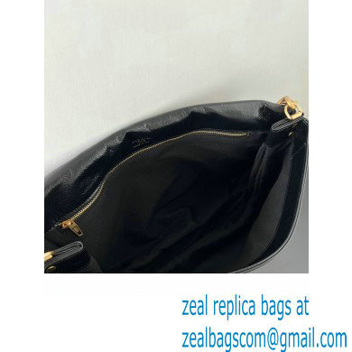 Balenciaga BB Soft Large Flap Bag in peach calfskin Black/Gold 2023
