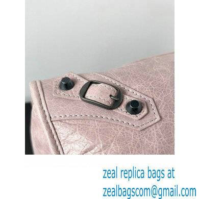 Balenciaga Classic City Large Handbag in Arena Lambskin Dusty Pink