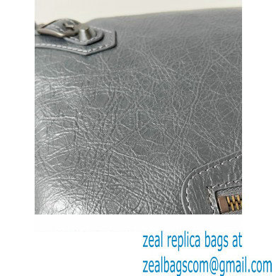 Balenciaga Classic City Large Handbag in Arena Lambskin Gray - Click Image to Close