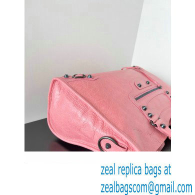 Balenciaga Classic City Large Handbag in Arena Lambskin Pink - Click Image to Close