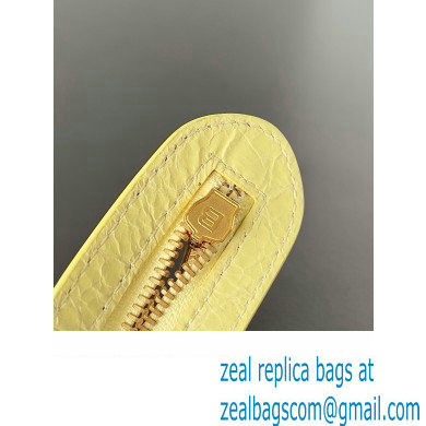 Balenciaga Classic City Large Handbag with Spiral Hardware in Arena Lambskin Light Yellow/Gold
