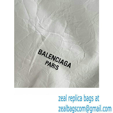 Balenciaga Crush Medium Tote Bag in crushed calfskin White 2023