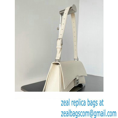 Balenciaga Crush Small Sling Bag in paper calfskin Beige/Silver 2023