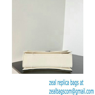 Balenciaga Crush Small Sling Bag in paper calfskin Beige/Silver 2023 - Click Image to Close