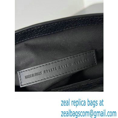 Balenciaga Le Cagole XS Sling Bag in Arena calfskin Black Spring 2024