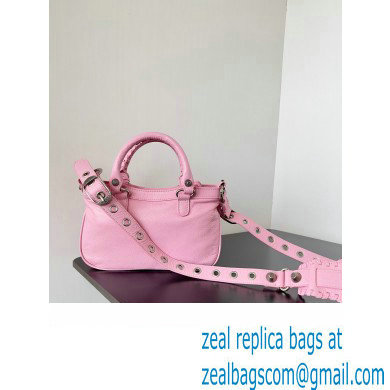 Balenciaga Neo Cagole Small Tote Bag in Arena calfskin Pink 2023