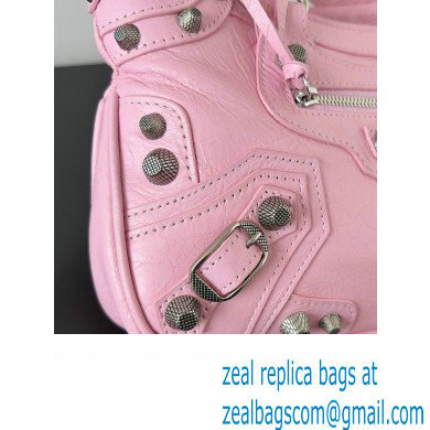 Balenciaga Neo Cagole Small Tote Bag in Arena calfskin Pink 2023