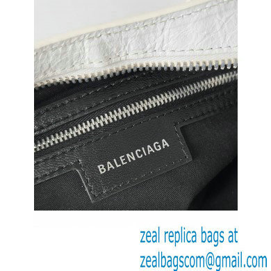 Balenciaga Neo Cagole Small Tote Bag in Arena calfskin White 2023