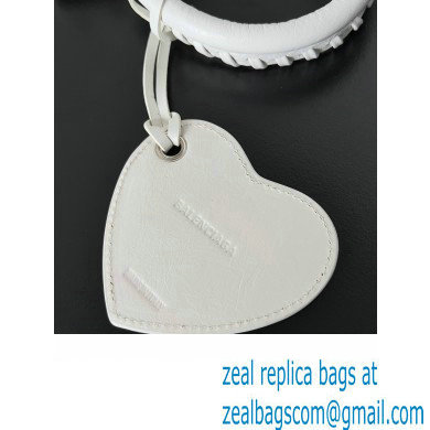 Balenciaga Neo Cagole Small Tote Bag in Arena calfskin White 2023