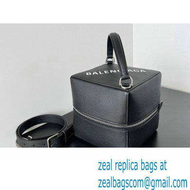 Balenciaga Small 4x4 Leather Top Handle Bag In Black 2023 - Click Image to Close