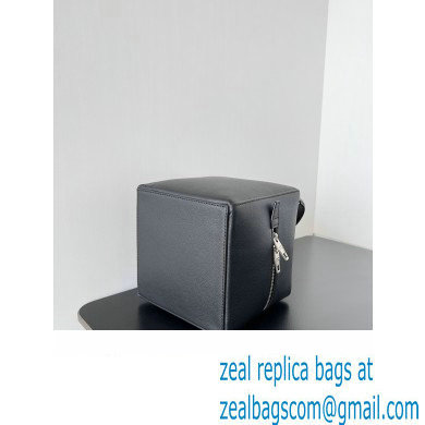 Balenciaga Small 4x4 Leather Top Handle Bag In Black 2023