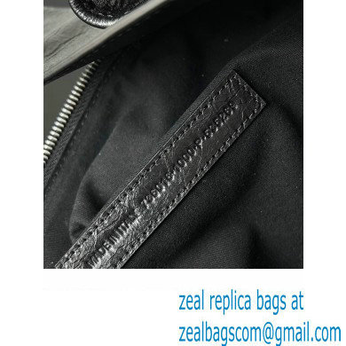 Balenciaga Superbusy Large Sling Bag in Arena calfskin Black 2023 - Click Image to Close