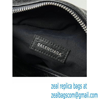 Balenciaga Superbusy Large Sling Bag in Arena calfskin Black 2023