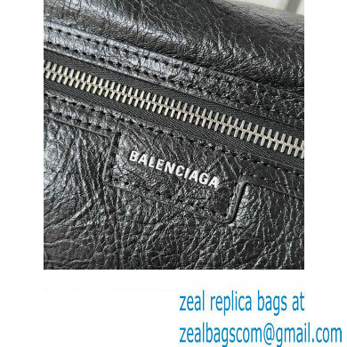 Balenciaga Superbusy Small Sling Bag in Arena calfskin Black 2023