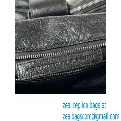 Balenciaga Superbusy Small Sling Bag in Arena calfskin Black 2023