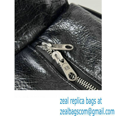 Balenciaga Superbusy Small Sling Bag in Arena calfskin Black 2023