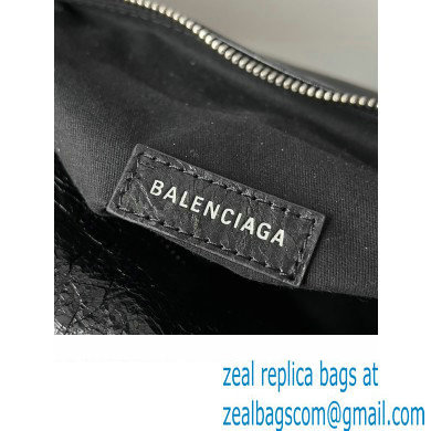 Balenciaga Superbusy Small Sling Bag in Arena calfskin Black 2023