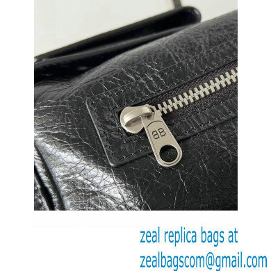 Balenciaga Superbusy XS Sling Bag in Arena calfskin Black 2023