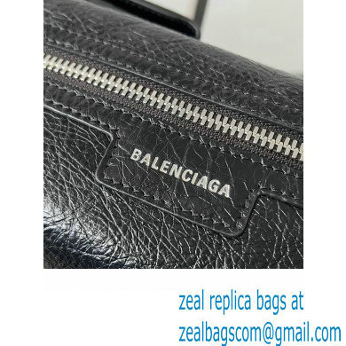 Balenciaga Superbusy XS Sling Bag in Arena calfskin Black 2023