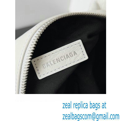 Balenciaga Superbusy XS Sling Bag in Arena calfskin White 2023 - Click Image to Close