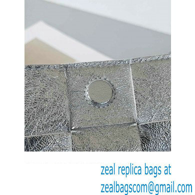 Bottega Veneta Candy Cassette Intreccio Lambskin Mini Bag silver 2022 - Click Image to Close