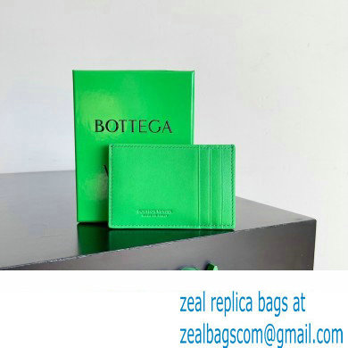 Bottega Veneta Cassette Intreccio leather Credit Card Case PARAKEET 2024 - Click Image to Close