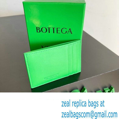 Bottega Veneta Cassette Intreccio leather Credit Card Case PARAKEET 2024