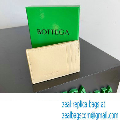 Bottega Veneta Cassette Intreccio leather Credit Card Case PORRIDGE 2024 - Click Image to Close