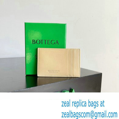 Bottega Veneta Cassette Intreccio leather Credit Card Case PORRIDGE 2024 - Click Image to Close