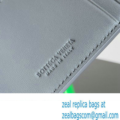 Bottega Veneta Cassette Intreccio leather Credit Card Case THUNDER 2024