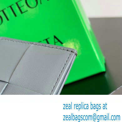 Bottega Veneta Cassette Intreccio leather Credit Card Case THUNDER 2024 - Click Image to Close