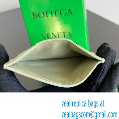 Bottega Veneta Cassette Intreccio leather Credit Card Case TRAVERTINE 2024 - Click Image to Close