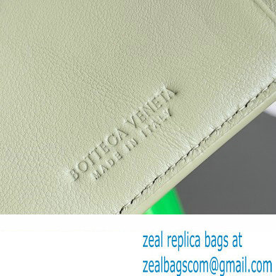 Bottega Veneta Cassette Intreccio leather Credit Card Case TRAVERTINE 2024 - Click Image to Close