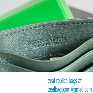 Bottega Veneta Intrecciato Credit Card Case aloe 2024