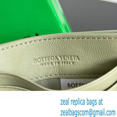 Bottega Veneta Intrecciato Credit Card Case apple green 2024 - Click Image to Close