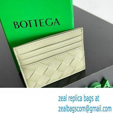 Bottega Veneta Intrecciato Credit Card Case apple green 2024 - Click Image to Close