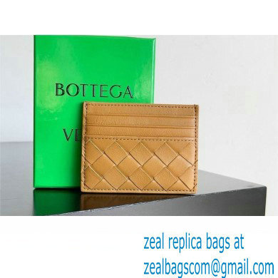 Bottega Veneta Intrecciato Credit Card Case beige 2024