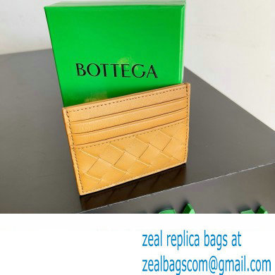 Bottega Veneta Intrecciato Credit Card Case beige 2024