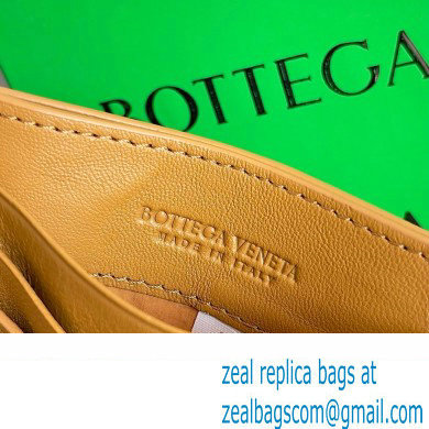 Bottega Veneta Intrecciato Credit Card Case beige 2024 - Click Image to Close