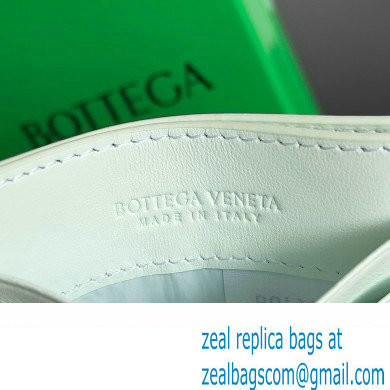 Bottega Veneta Intrecciato Credit Card Case light green 2024