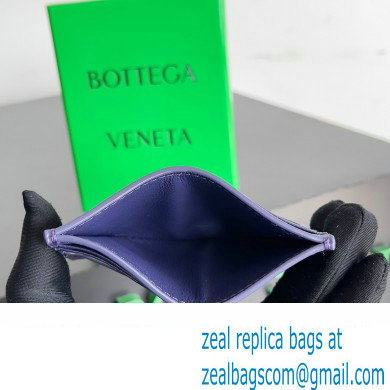 Bottega Veneta Intrecciato Credit Card Case royal blue 2024