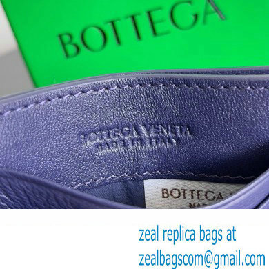 Bottega Veneta Intrecciato Credit Card Case royal blue 2024