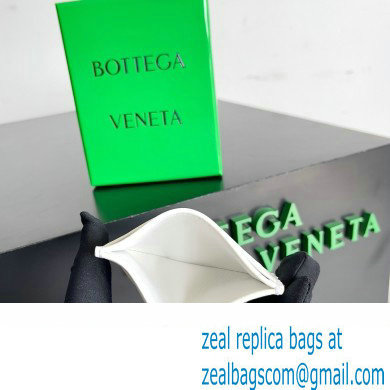 Bottega Veneta Intrecciato Credit Card Case white 2024 - Click Image to Close