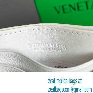 Bottega Veneta Intrecciato Credit Card Case white 2024 - Click Image to Close