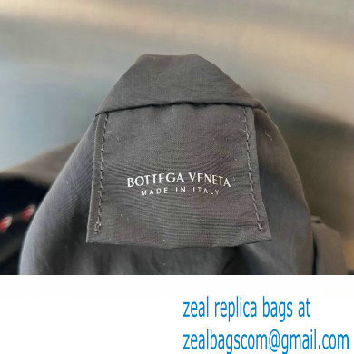 Bottega Veneta Jacquard fabric Rucksack backpack bag 718085 Black 2023 - Click Image to Close