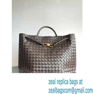 Bottega Veneta Large Andiamo Top Handle Bag in Intrecciato Leather 743575 fondant 2023 - Click Image to Close